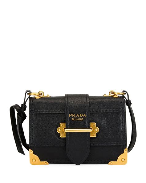 Prada Glace Calf Soft Cahier Bag 